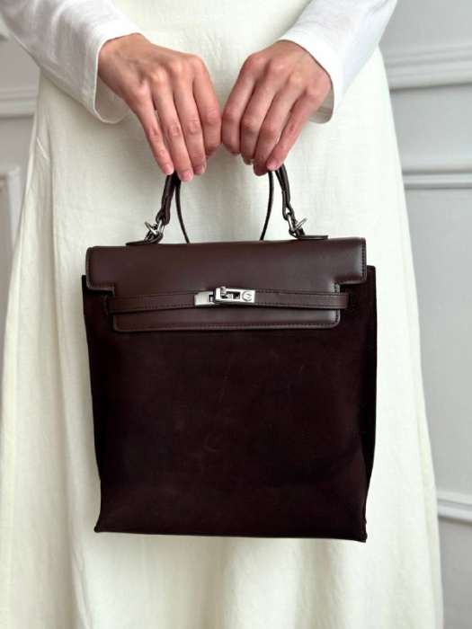 Женский рюкзак арт. GKR0108 BROWN