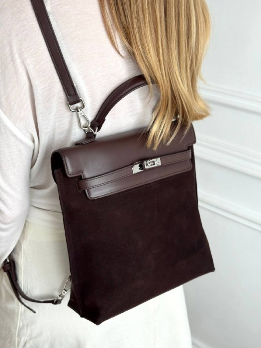Женский рюкзак арт. GKR0108 BROWN