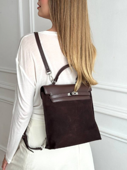 Женский рюкзак арт. GKR0108 BROWN